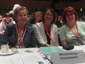 v. l. Martina Tegtmeier, Brigitte Pleß und Dr. Cathleen Kiefert-Demut